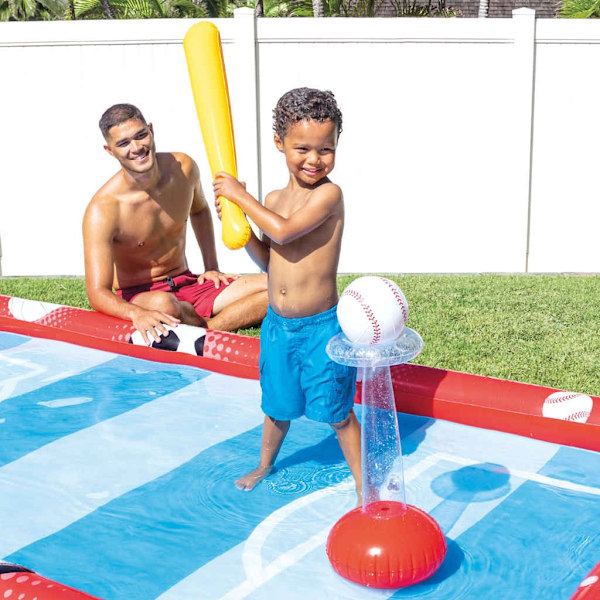 INTEX Vattenlekplats Action Sports Play Center 325x267x102 cm Flerfärgsdesign