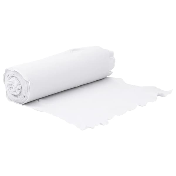 vidaXL Ogräsduk 1x10 m polyesterfiber vit Vit