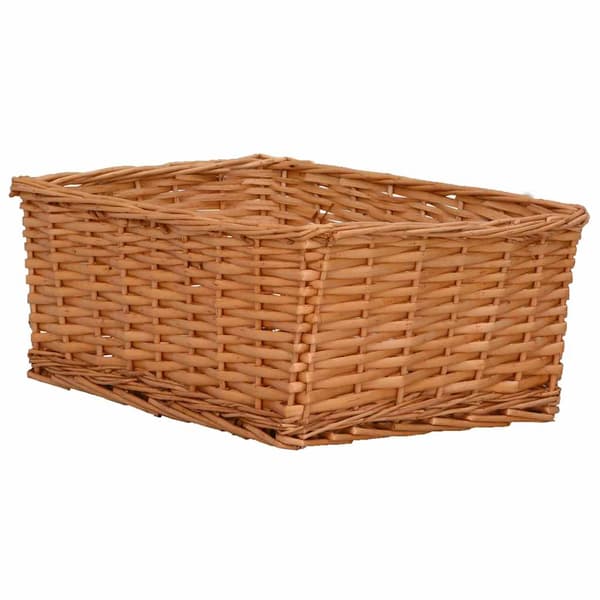 vidaXL Korgar 4 st brun pil Brun