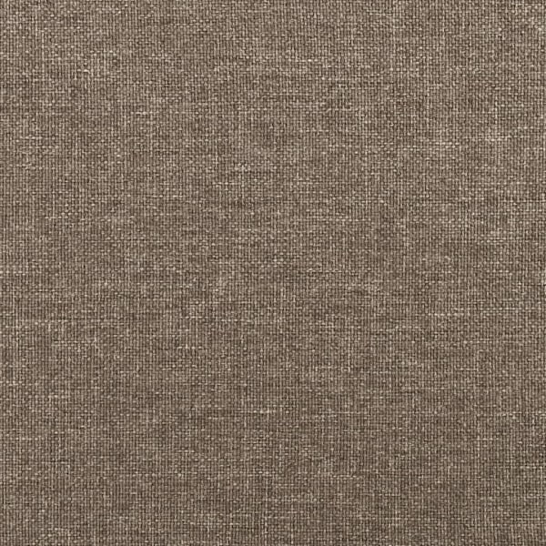 vidaXL Huvudgavlar 2 st taupe 100 x 5 x 78/88 cm tyg Taupe