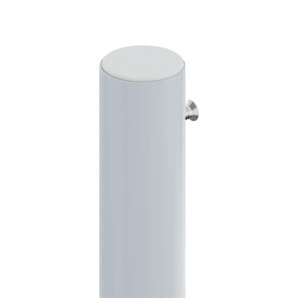 vidaXL Infällbar sidomarkis gräddvit 140x1000 cm Kräm