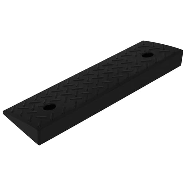 vidaXL Trottoarramper 2 st 50x17,5x5 cm gummi