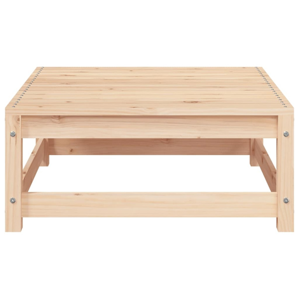 vidaXL Loungegrupp 3 delar massiv furu Brun