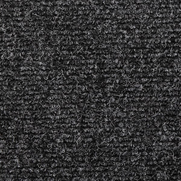 vidaXL Trappstegsmattor 5 st grå 65x21x4 cm brodyr grå