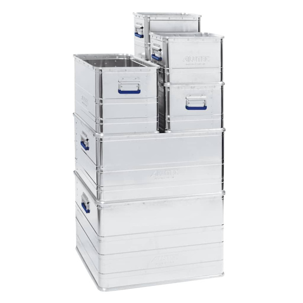 ALUTEC Förvaringslåda aluminium LOGIC 23 L Silver
