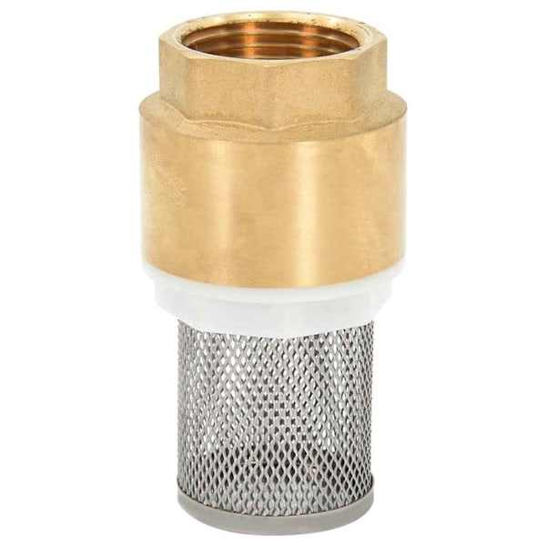 vidaXL Sugslang med kopplingar mässing svart 1,1" 20 m PVC Svart