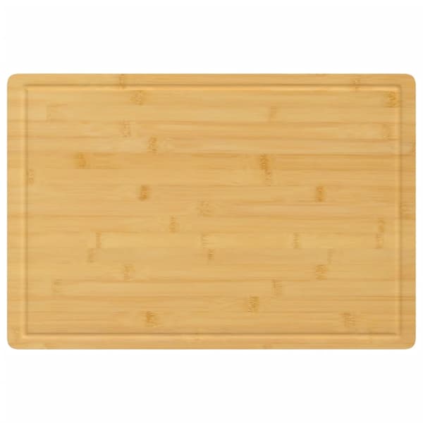 vidaXL Skärbräda 40x60x1,5 cm bambu Brun