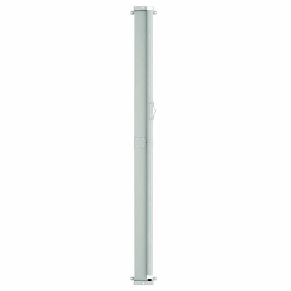 vidaXL Infällbar sidomarkis 180x600 cm gräddvit Creme