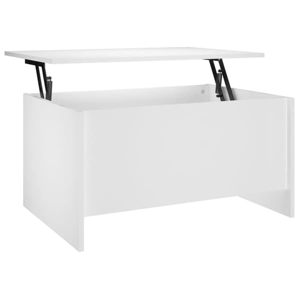 vidaXL Soffbord vit 80x55,5x41,5 cm konstruerat trä Vit