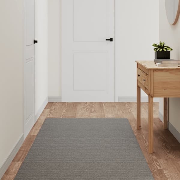vidaXL Gångmatta grå 80x180 cm Grå