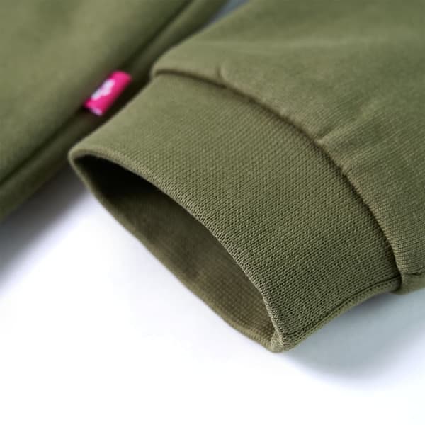 vidaXL Tröja för barn khaki 92 Grön