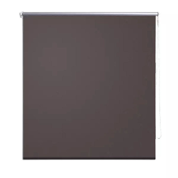 vidaXL Rullgardin brun 80 x 230 cm mörkläggande Brun