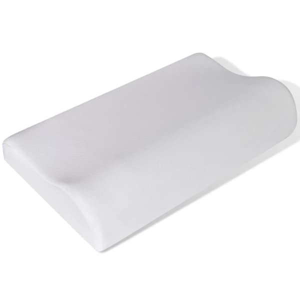 vidaXL Ortopedisk nackkudde med Memory foam Creme