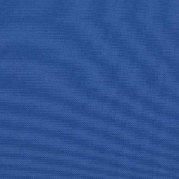 vidaXL Rund dyna kungsblå Ø 60x11 cm oxfordtyg Blå