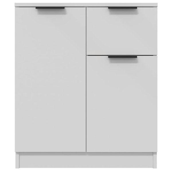 vidaXL Skänkar 2 st vit 60x30x70 cm konstruerat trä Vit