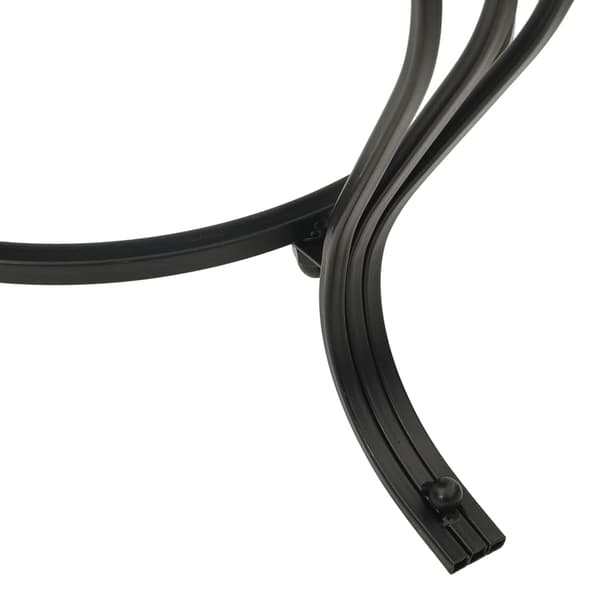 vidaXL Eldstad med eldgaffel 49 cm stål art