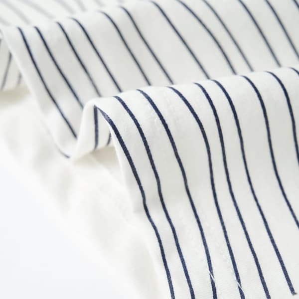 vidaXL T-shirt för barn ecru 128 Vit