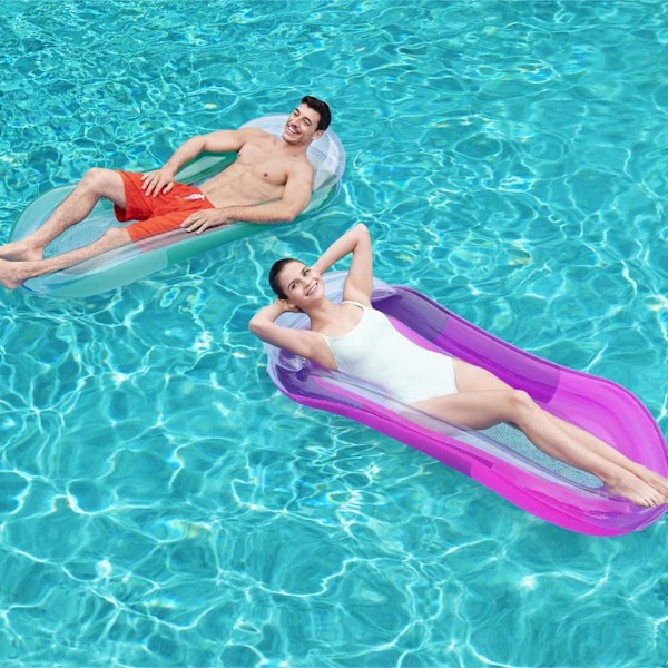 Bestway Badmadrass för pool Aqua Lounge Grön