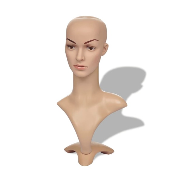 vidaXL Skylthuvud dam A Beige
