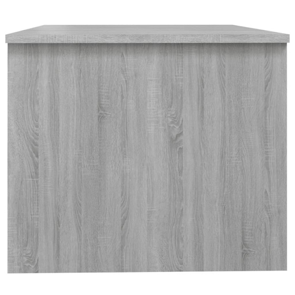 vidaXL Soffbord grå sonoma 80x50x42,5 cm konstruerat trä Grå