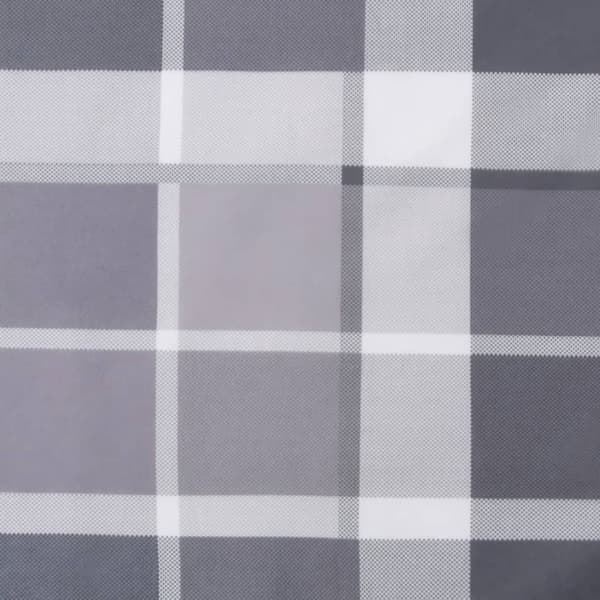 vidaXL Trädgårdsstolsdynor 6 st Oxford Tyg Grå Rutig Mönster multifärg