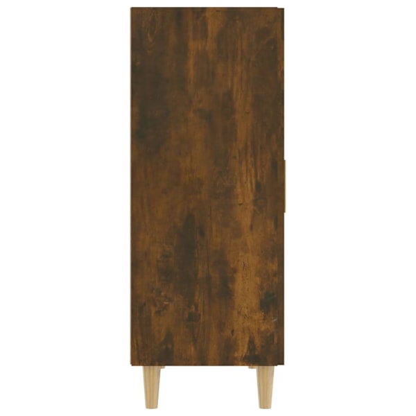 vidaXL Skänk rökfärgad ek 70x34x90 cm konstruerat trä Brun