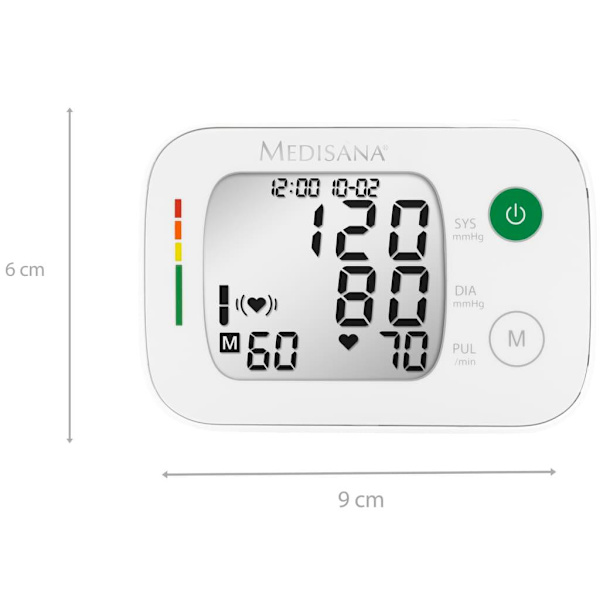 Medisana Blodtrycksmätare handled BW 335 vit Vit