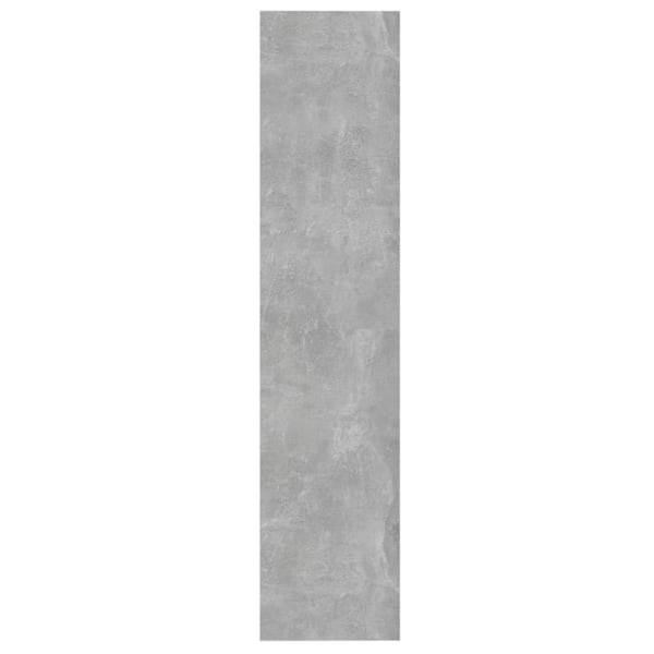 vidaXL Bokhylla/Rumsavdelare betonggrå 60x30x135 cm konstruerat trä grå