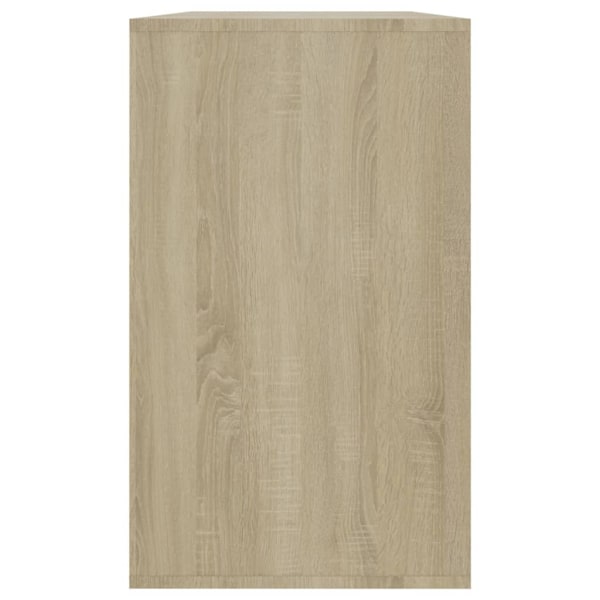 vidaXL Skänk sonoma-ek 120x41x75 cm konstruerat trä Beige