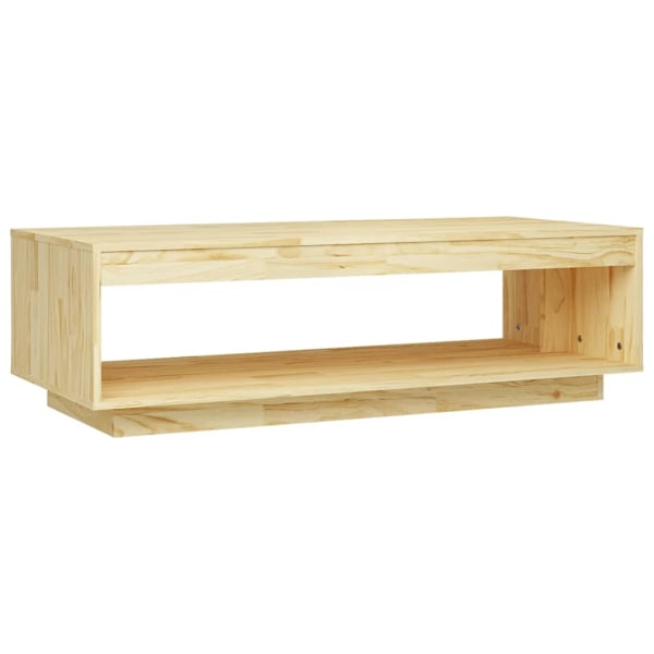 vidaXL Soffbord 110x50x33,5 cm massiv furu Brun