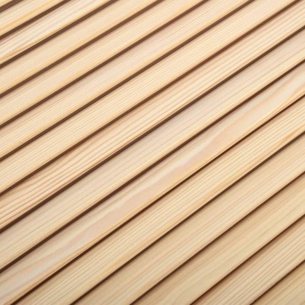 vidaXL Skåpluckor lamelldesign 4 st 69x49,4 cm massiv furu Brun
