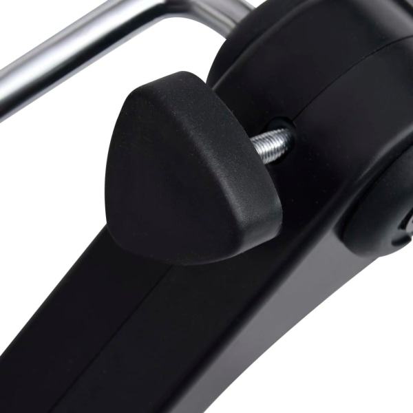 vidaXL Pedalmaskin för ben och armar med LCD-display Svart