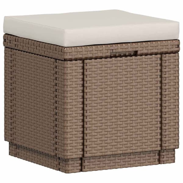 Keter Förvaringskub med dyna cappuccino Beige