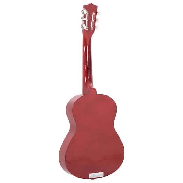 vidaXL Gitarr för nybörjare och barn klassisk 1/2 34" amerikansk lind Brun