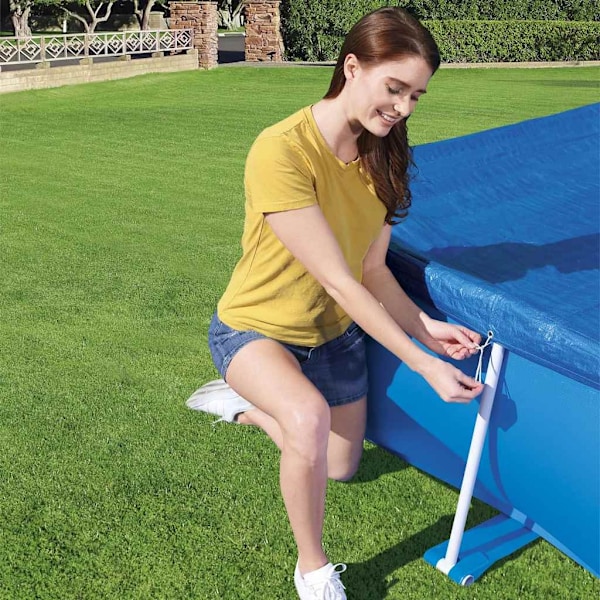 Bestway Poolöverdrag Flowclear 259x170 cm Blå