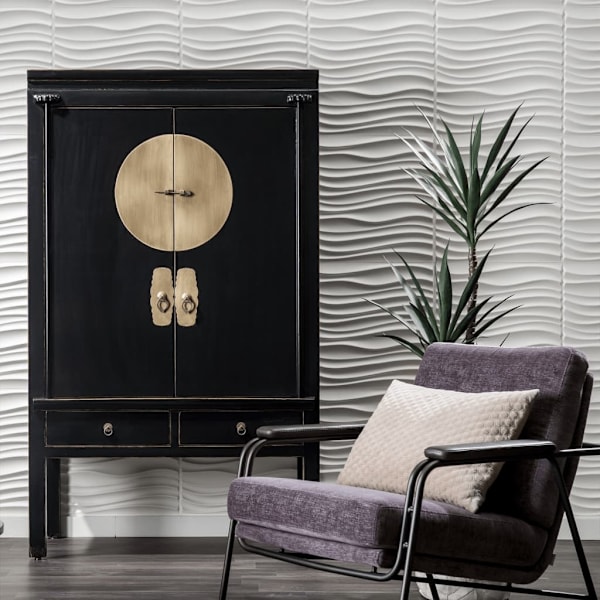 WallArt 3D Väggpaneler 24 st GA-WA22 maxwell Vit