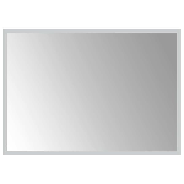 vidaXL Badrumsspegel LED 70x50 cm Transparent