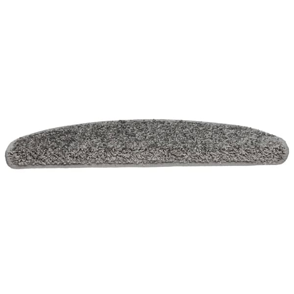 vidaXL 15 st Trappstegsmattor grå 65x25 cm grå