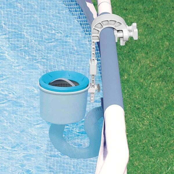 INTEX Väggmonterad poolskimmer Deluxe Blå