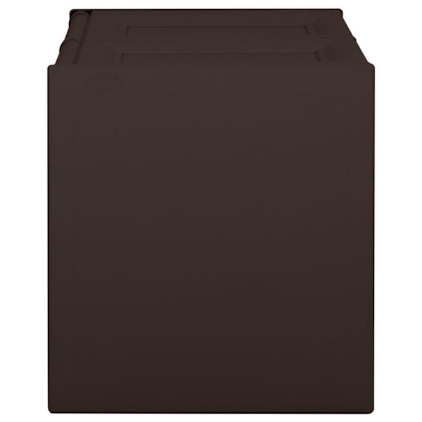 vidaXL Dynlåda brun 86x40x42 cm 85 L Brun