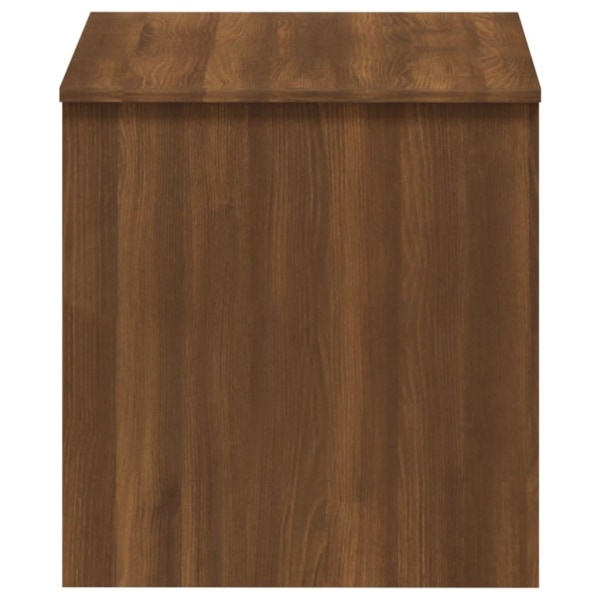 vidaXL Soffbord brun ek 102x50,5x52,5 cm konstruerat trä Brun