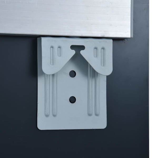 vidaXL Badrumsspegel LED 60x80 cm Silver