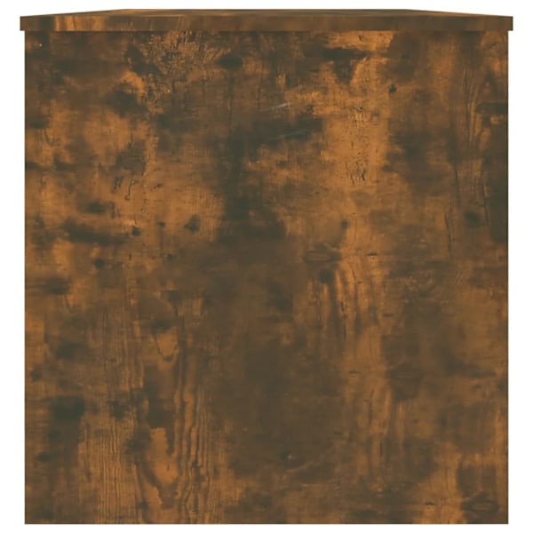 vidaXL Soffbord rökfärgad ek 102x50x52,5 cm konstruerat trä Brun