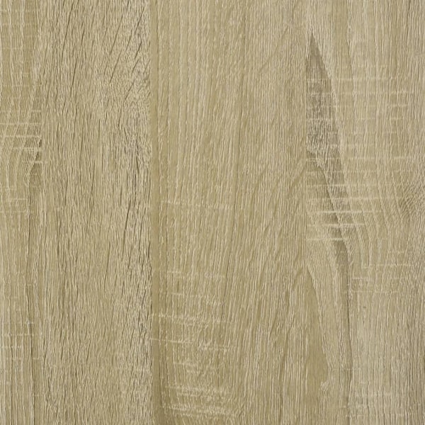 vidaXL Byrå sonoma-ek 60x35x70 cm konstruerat trä Brun