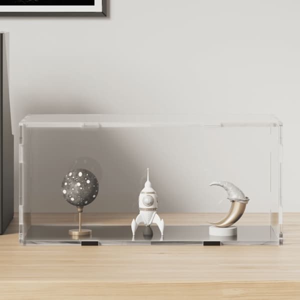 vidaXL Displaylåda transparent 30x15x14 cm akryl Transparent