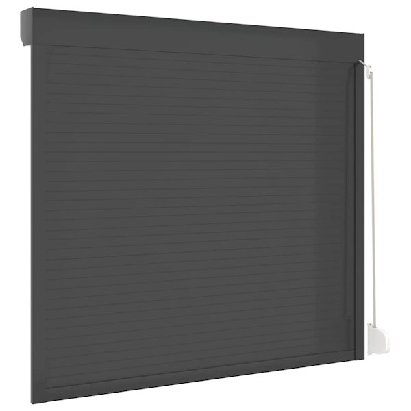 vidaXL Rulljalusi aluminium 160x150 cm antracit Antracit