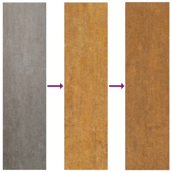 vidaXL Odlingslåda 200x80x40 cm rosttrögt stål Brun