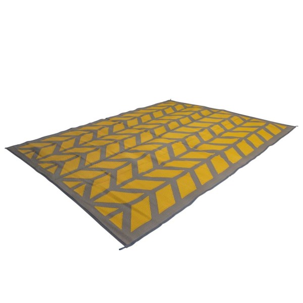 Bo-Camp Utomhusmatta Chill mat Flaxton 2,7x3,5 m XL ockragul Gul