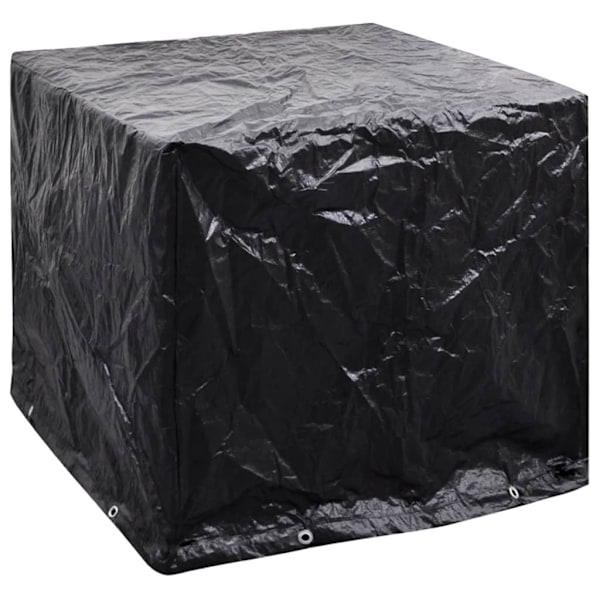 vidaXL Överdrag till vattentank 8 öljetter 116 x 100 120 cm Svart