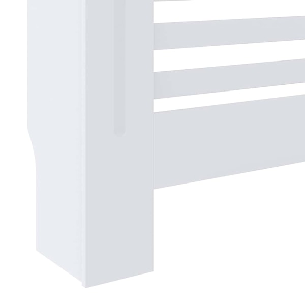 vidaXL Elementskydd MDF vit 78 cm Vit